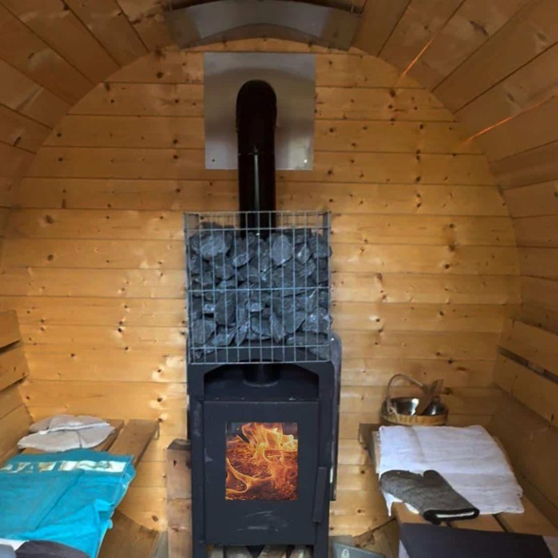 Sternen-Sauna – Geeignet für zwei bis vier Gäste