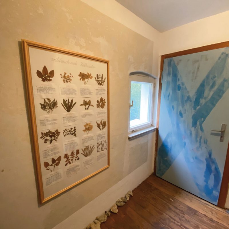 Im Haus befindet sich eie alte Heilkräuter-Ausstellung