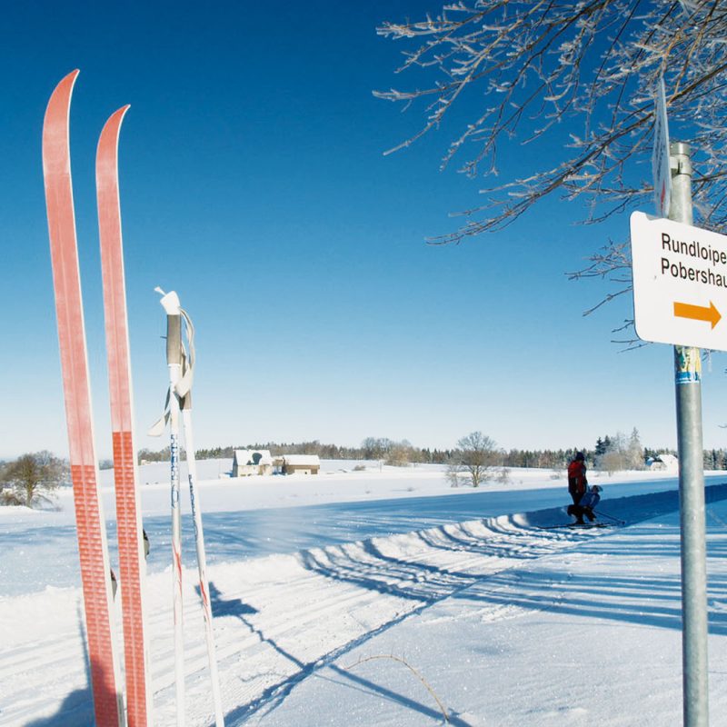Verbringe die sonnigen Wintertage an der frischen Luft.